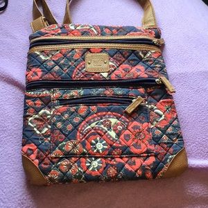 NWOT Stone Mountain Quilted Crossbody Purse